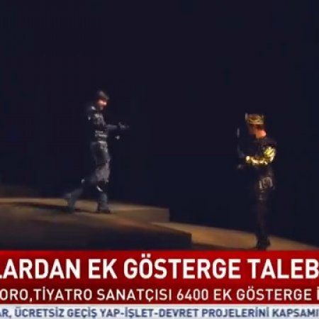 SANATÇILARDAN EK GÖSTERGE TALEBİ... OPERA, BALE, KORO, TİYATRO SANATÇISI 6400 EK GÖSTERGE İSTİYOR. TRT SANATÇILARI DAHA YÜKSEK EK GÖSTERGE VE ÜCRET ALIYOR. BAKANLIK VE TRT SANATÇISI FARKI NE?